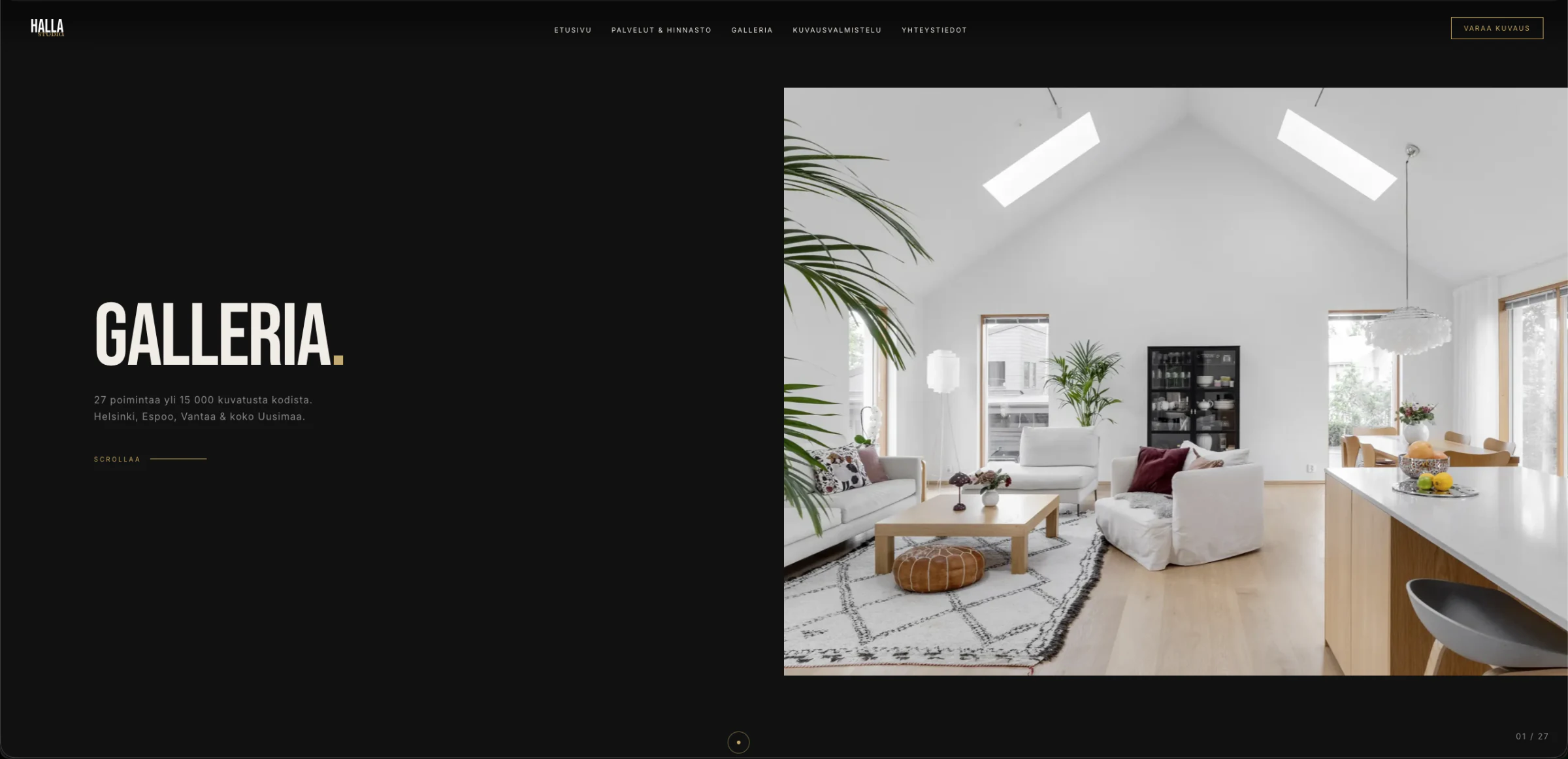 Halla Studio gallery page