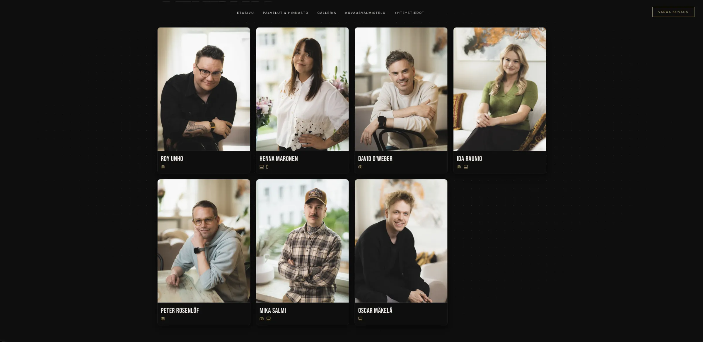 Halla Studio team section